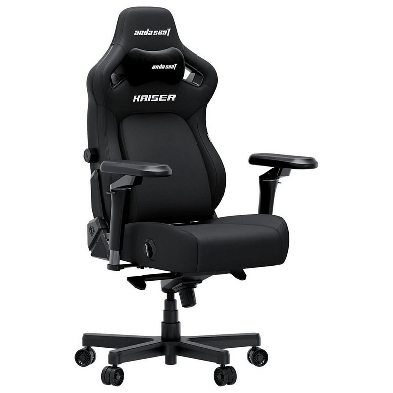 Кресло игровое Anda Seat Kaiser 4 V2 Carbon Black Fabric Size XL (AD12YDDC-XLL-20-B-CF-03)