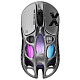 Миша GravaStar Mercury X Pro, 8K, BT/WL/USB-A, RGB, сірий