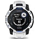Спортивные часы Garmin Instinct 3 45mm Solar Whitestone with Whitestone/Bolt Blue Silicone (010-02934-43)