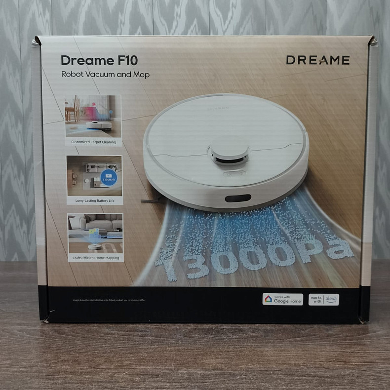 Робот-пилосос Dreame F10 (white) - Уцінка