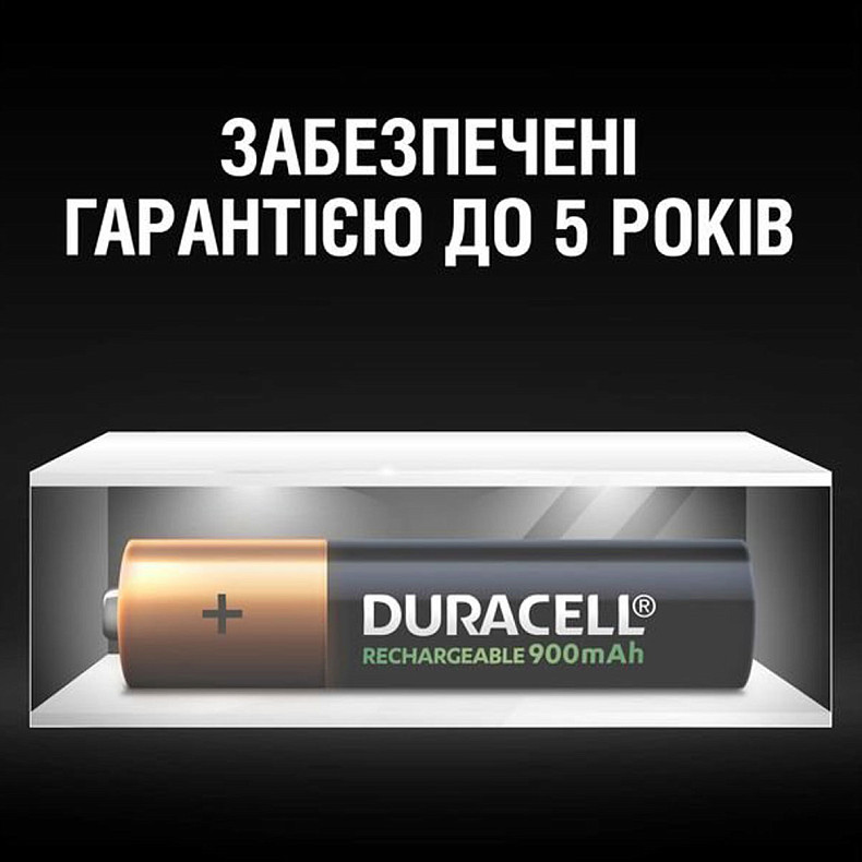 Аккумулятор Duracell Recharge Turbo AAA 900 мА·ч, 4 шт.(5000394045118)