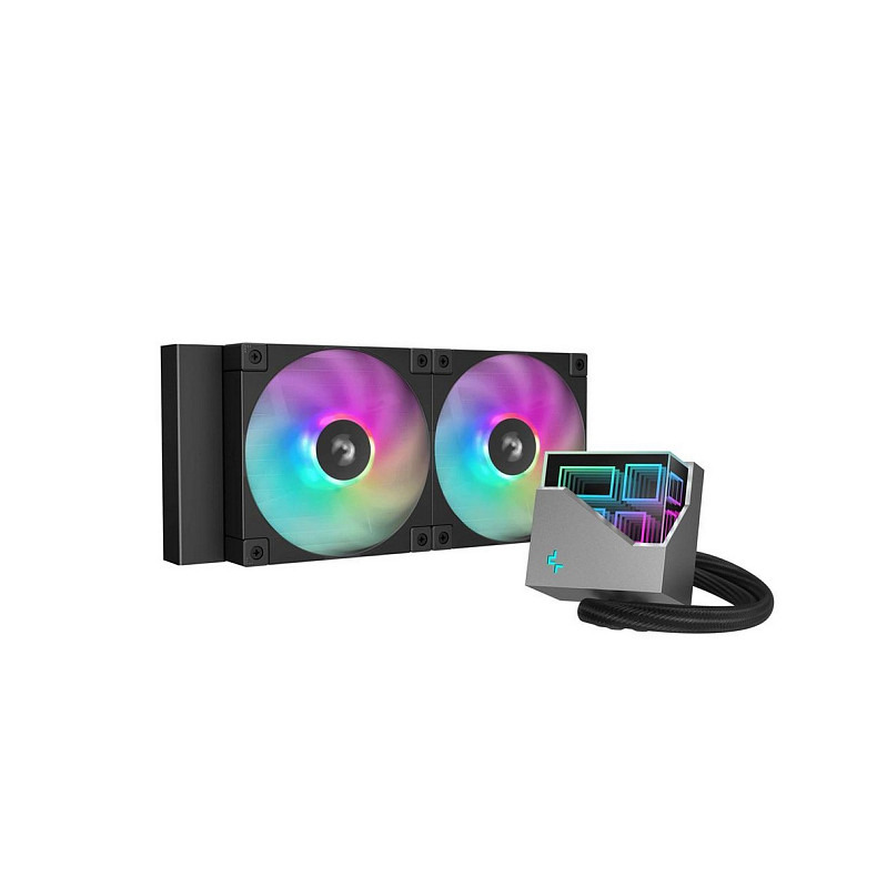 Система водяного охолодження DeepCool LT240 ARGB Black (R-LT240-BKAMNC-G-1)