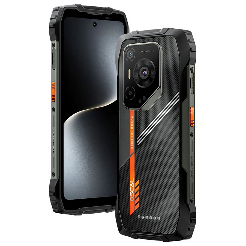 Смартфон Oscal Pilot 3 12/256GB Black