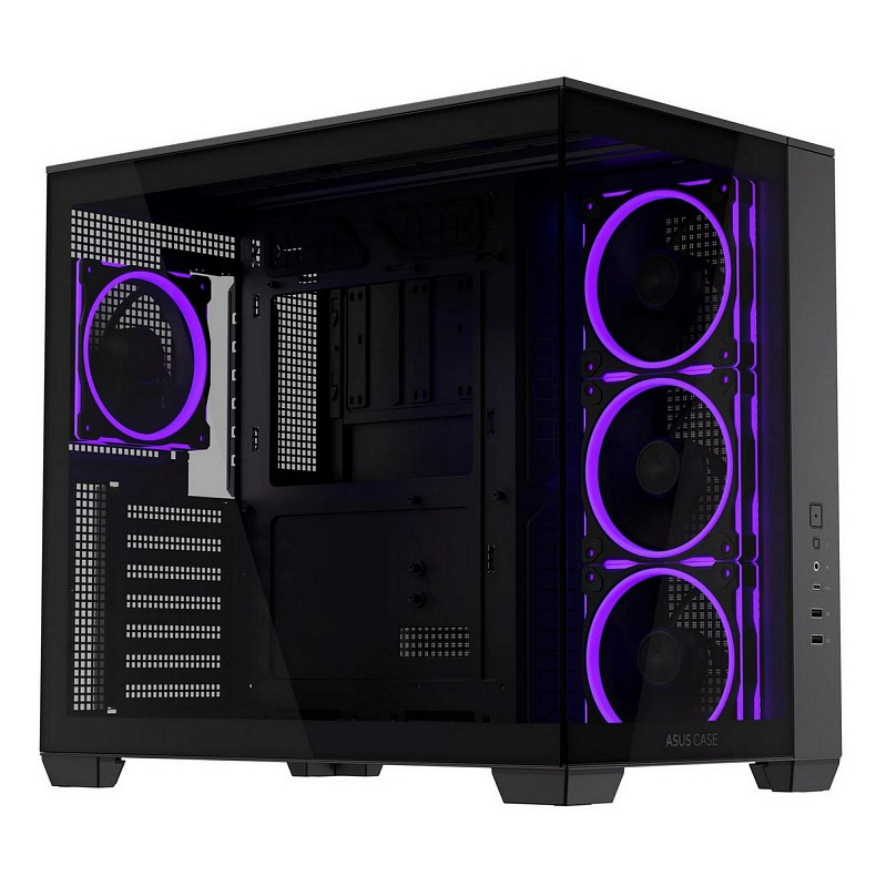 Корпус Asus A32 Plus Black Tempered Glass (90DC00S0-B19000)
