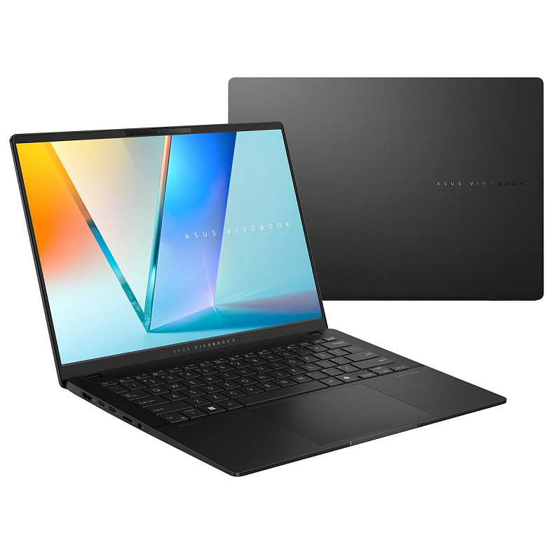 Ноутбук ASUS Vivobook S 14 M5406KA-SF149 14" FHD OLED, AMD AI 5340, 16GB, F512GB, UMA, NoOS, Черный