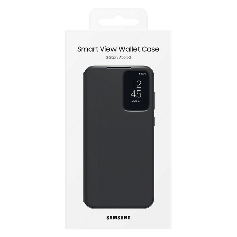 Чехол SAMSUNG для A55 Smart View Wallet Case EF-ZA556CBEGWW/Black