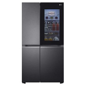 Холодильник LG SBS, 179x91х74, холод.відд.-414л, мороз.відд.-233л, 2дв., А+, NF, лін., диспл внутр.,