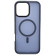 Чeхол-накладка BeCover Metal Buttons Case MagSafe для Apple iPhone 16 Pro Max Blue (712100)