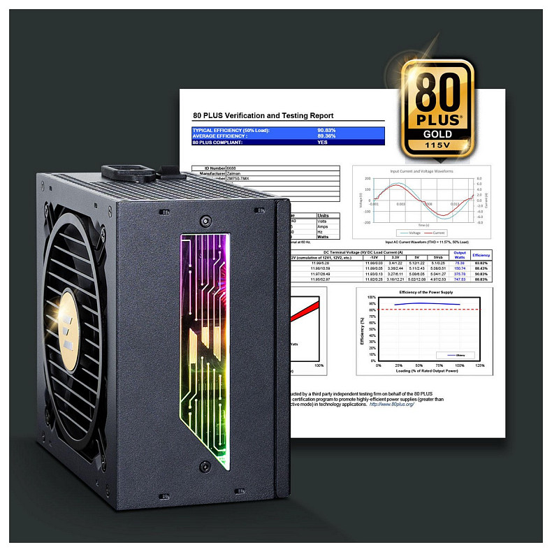 Блок живлення Zalman Teramax 2 View (850W)