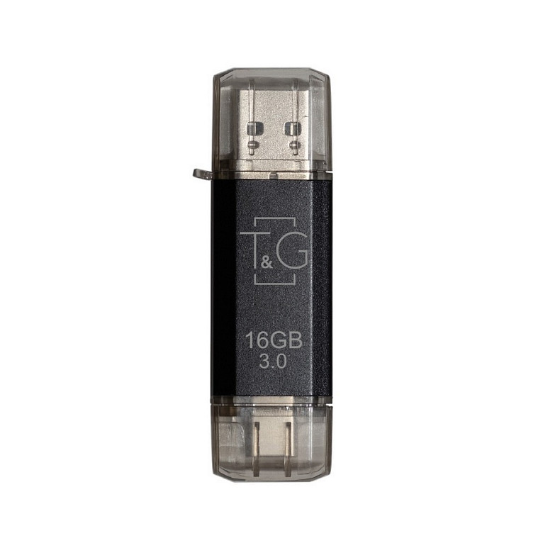 Флеш-накопичувач T&G 009 Star Series USB 3.0 16GB Type-C Black (TG009TC-16GBK3)