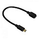 Кабель ATcom USB 2.0AF - Type-C OTG, 0.1м, пакет