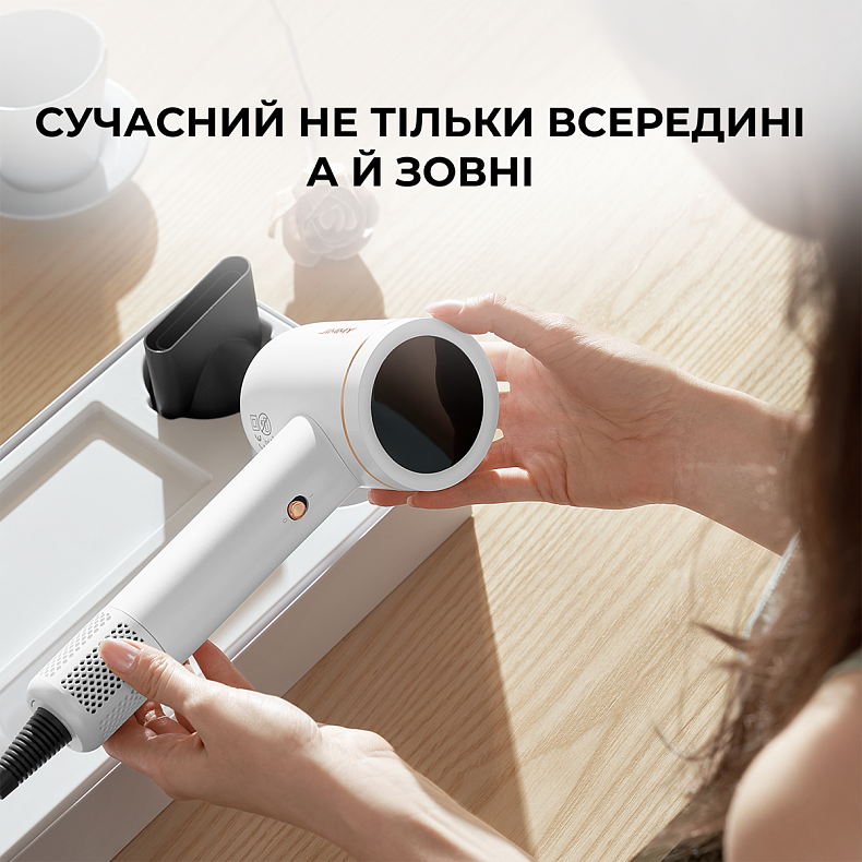 Фен для волосся Jimmy F7 White