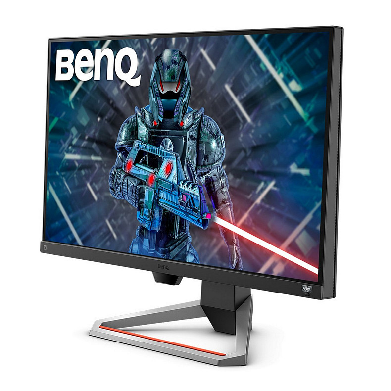 TFT 27" BenQ EX2710S, IPS, 1ms, 165 Гц, HDMI x2, DP, HAS, колонки, темно сріий