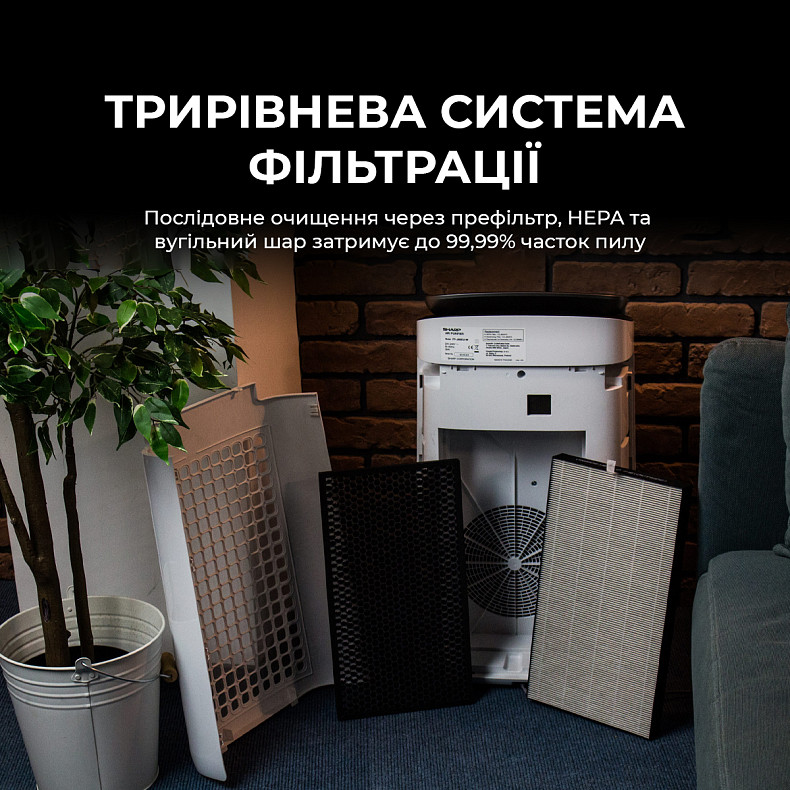 Воздухоочиститель Sharp FP-J80EUH