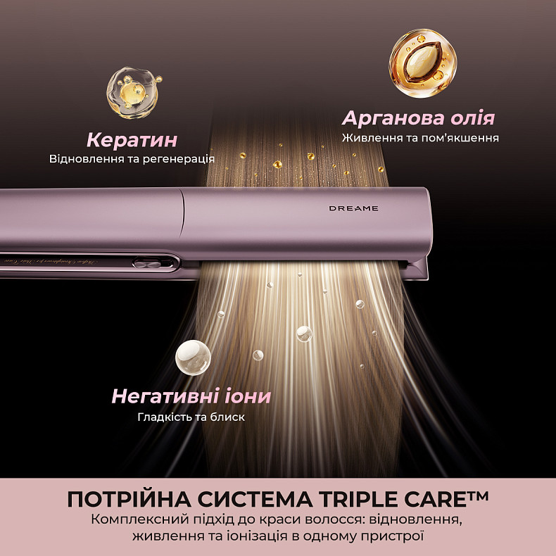Фен-выпрямитель Dreame Aero Straight Pro Rosy Purple AMS02A-RP