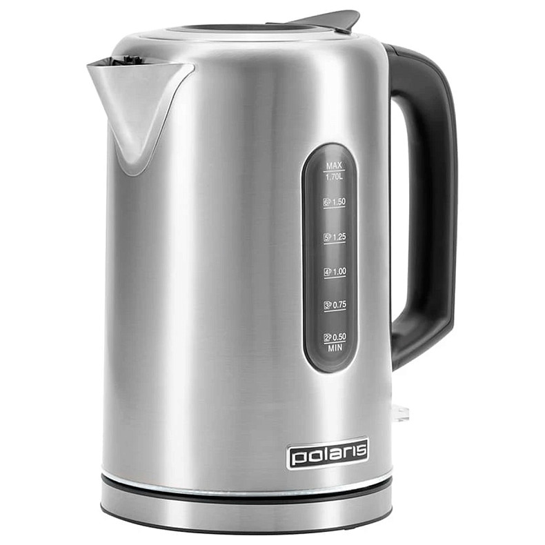 Електрочайник Polaris PWK 17101CA Water Way Pro Сталевий