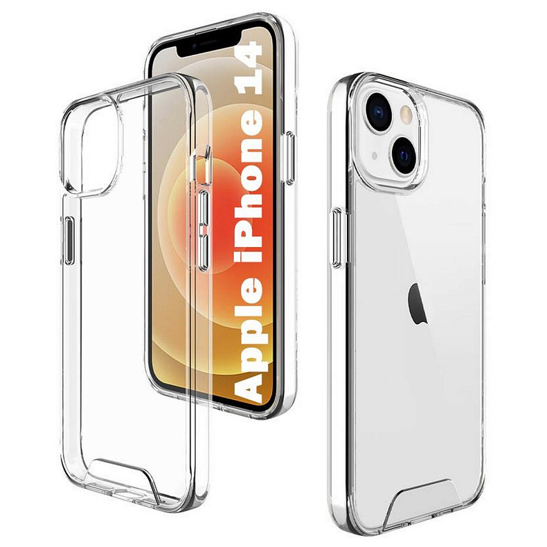 Чeхол-накладка BeCover Space Case для Apple iPhone 14 Transparancy (708581)