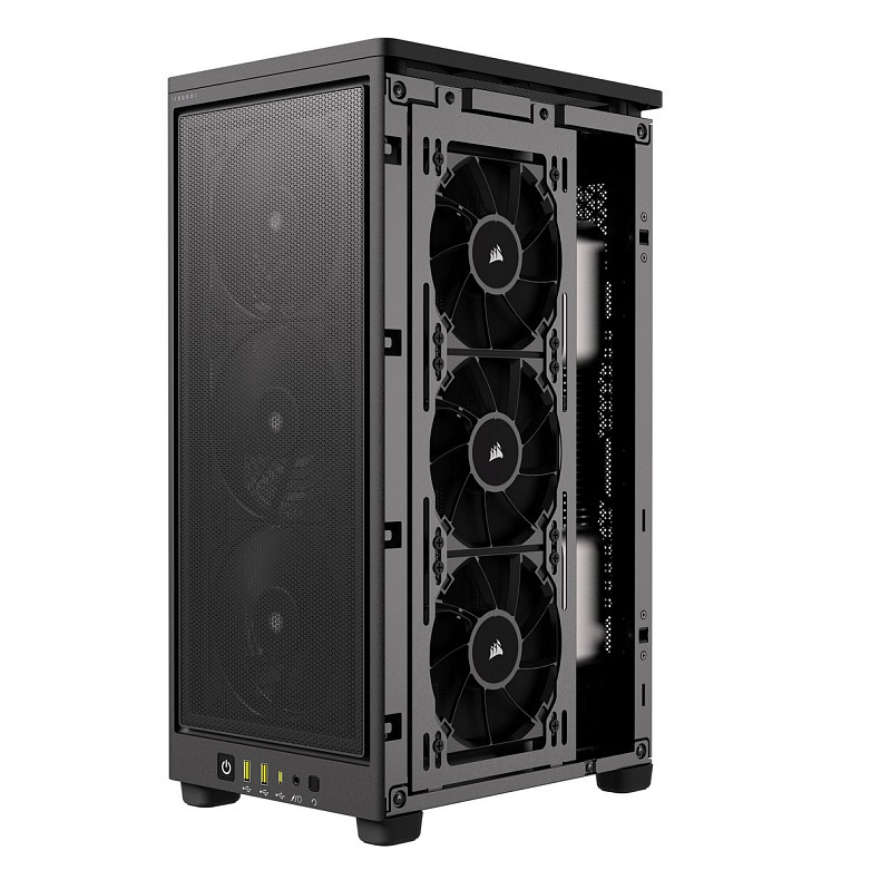 Корпус Corsair 2000D Airflow Black (CC-9011244-WW) без БП