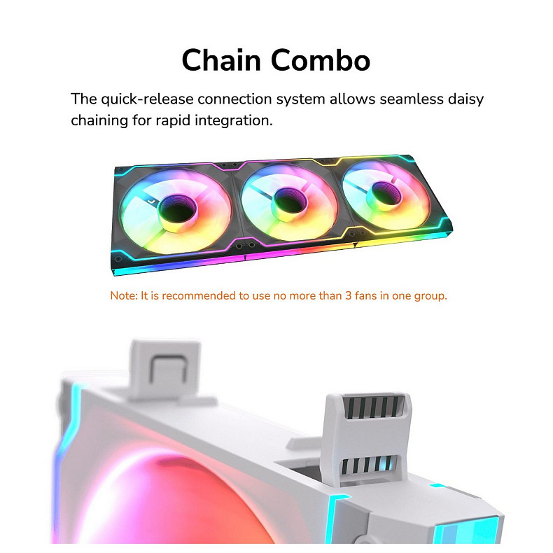 Вентилятор Cougar SC140 ARGB RB