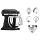 Кухонный комбайн KitchenAid Artisan 4,8 л 5KSM175PSEBK с откидным блоком цвет чугун