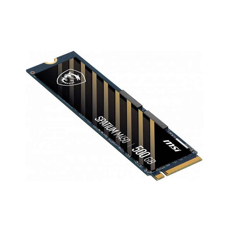 Накопитель SSD 500GB MSI Spatium M450 V1 M.2 2280 PCIe 4.0 x4 NVMe 3D NAND TLC (S78-440K380-P83)
