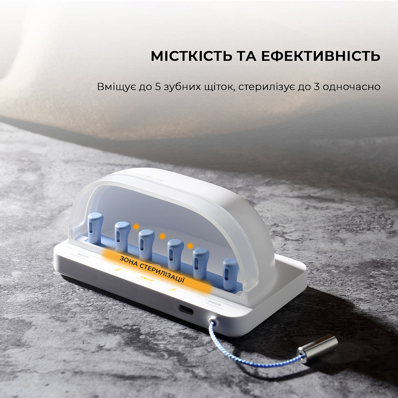 Стерилизатор для зубных щеток Oclean S1 Toothbrush Sanitizer White NEW