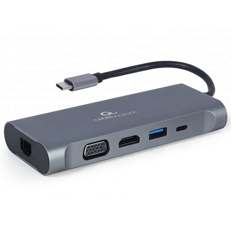 Док станція Cablexpert A-CM-COMBO7-01
