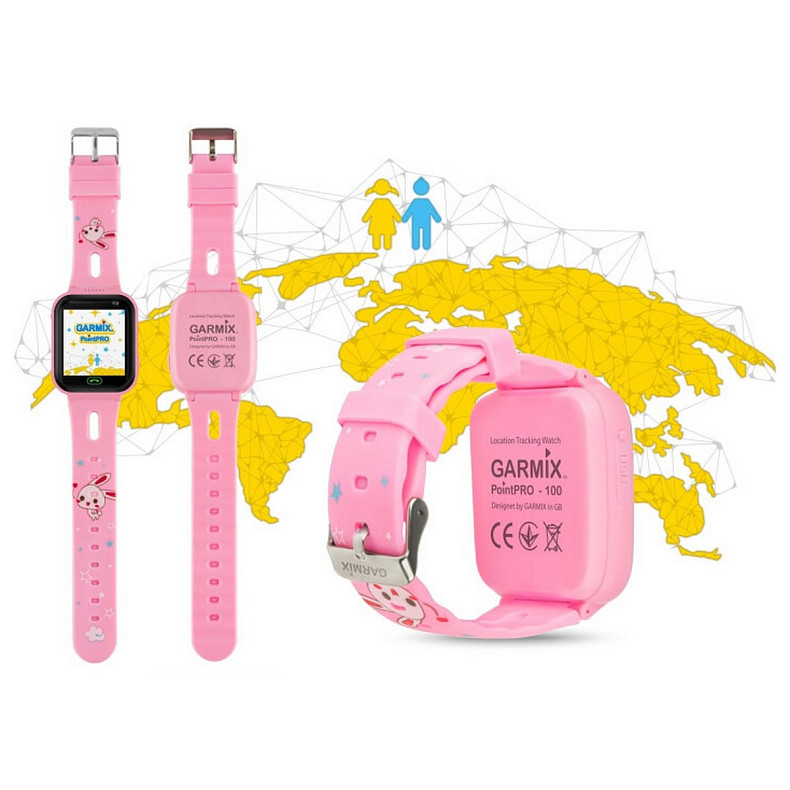Детские смарт-часы Garmix PointPRO-100 WiFi Pink