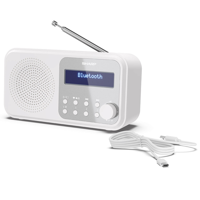 Радиоприемник Sharp DR-P420 White