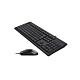Комплект (клавіатура, миша) A4Tech KR-8372S Black