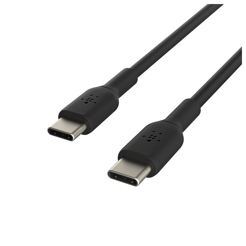 Кабель Belkin USB-C > USB-С, PVC, 1м, чорний