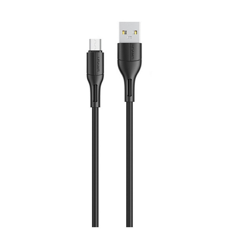 Кабель Usams US-SJ502 USB - Micro USB, 1 м, Black (SJ502USB01)