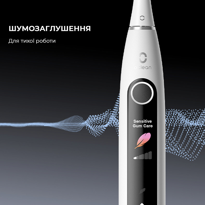 Електрична зубна щітка Oclean X Pro 20 Set Electric Toothbrush Black
