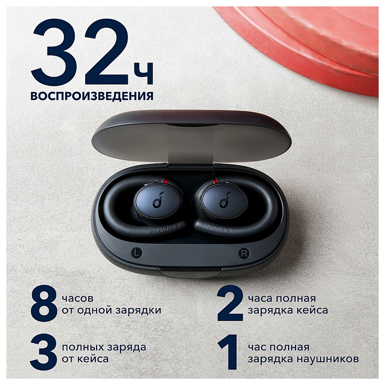 Навушники ANKER SoundСore Sport X10 Чорний