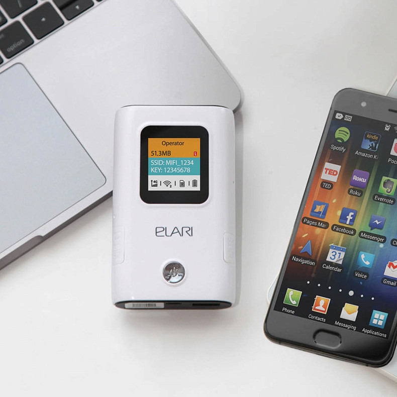 Портативный 4G роутер ELARI SmartWiFi 5200 mAh (SW-1)