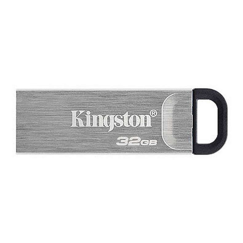 Флеш-накопичувач Kingston DT Kyson 32GB USB 3.2 Silver/Black (DTKN/32GB)