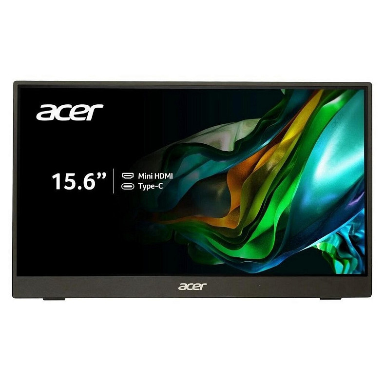 Монітор Acer 15.6" PM161QBBMIUUX (UM.ZP1EE.B02) IPS Black