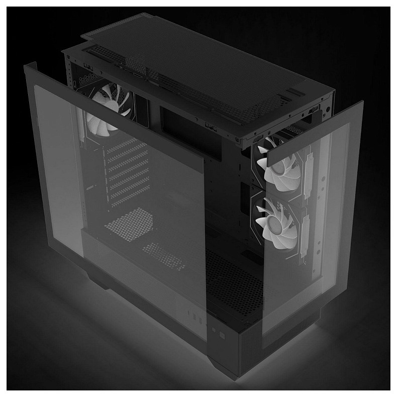 Корпус Zalman Chronix V2 без БЖ, 1xUSB3.0, 1xUSB2.0, 1x Type C, 2x120мм ARGB Reverse, 4x120мм ARGB,