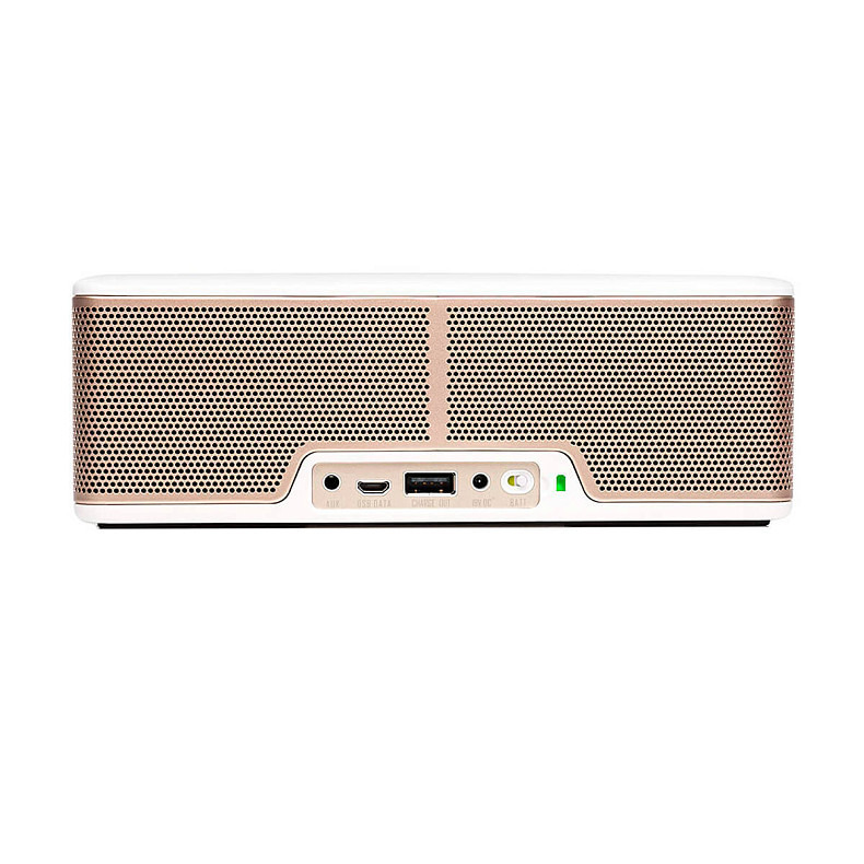Беспроводная акустика RIVA S Premium Wireless Bluetooth Speaker White/Gold (RS01G)