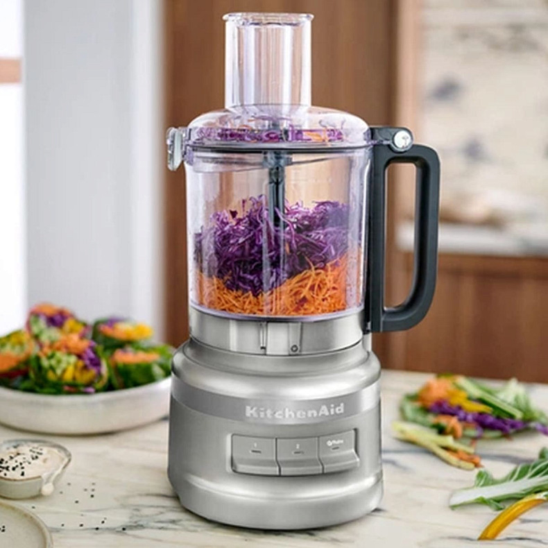 Кухонный комбайн KitchenAid 2,1 л 5KFP0921ECU серебристый