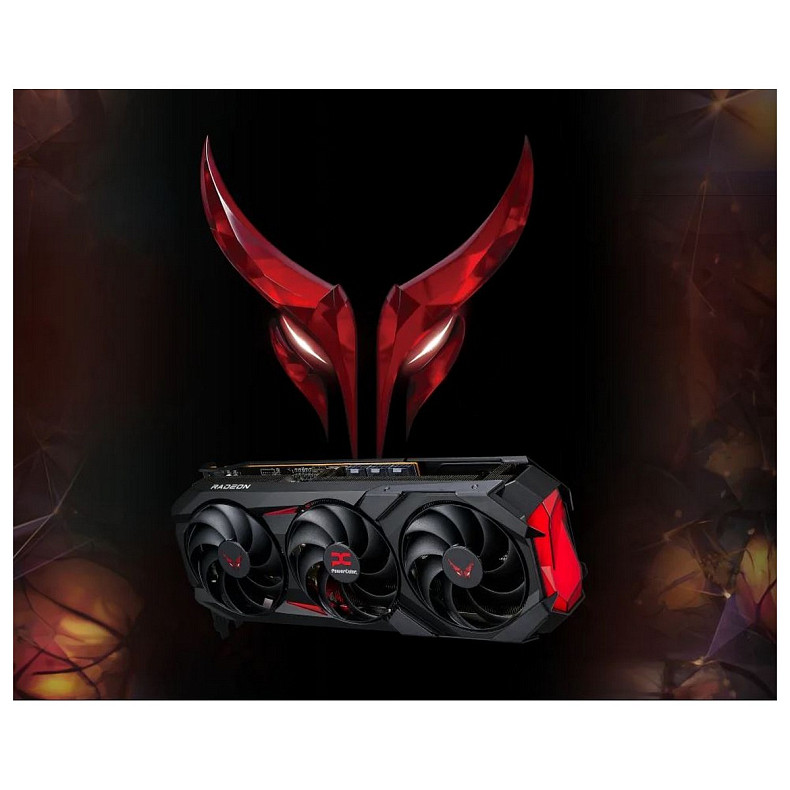 Відеокарта PowerColor Red Devil RX 9070 XT 16GB GDDR6 (RX9070XT 16G-E/OC)