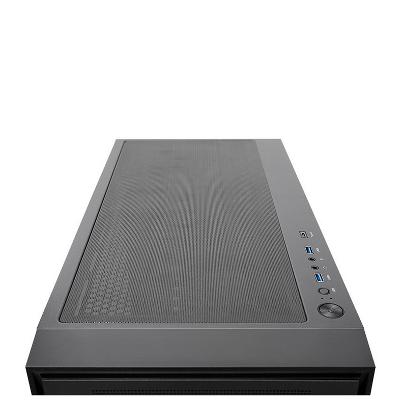 Корпус Chieftec hunter 3 gs-03b-op 4x120mm A-RGB, USB-C, E-ATX, без БП, black