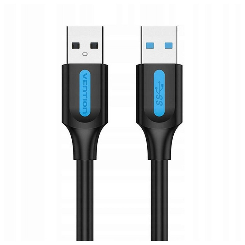 Кабель Vention USB - USB V 3.0 (M/M), 0.5 м , Black (CONBD)