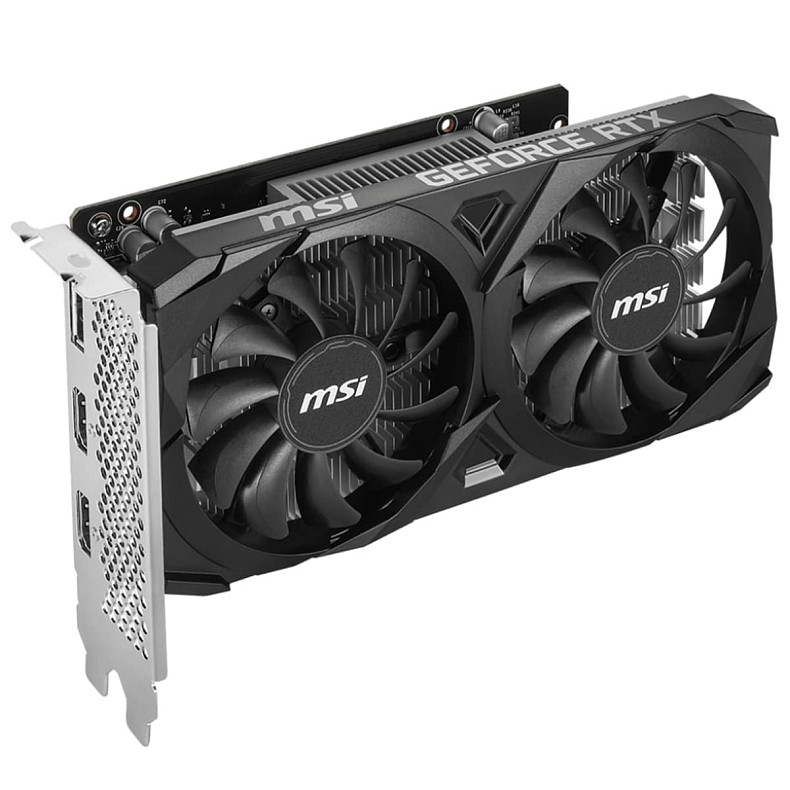 Видеокарта MSI RTX 3050 6GB GDDR6 Ventus 2X E 6G OC