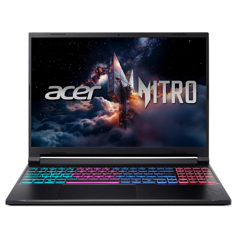 Ноутбук Acer Nitro V 16S ANV16S-41 16" WUXGA IPS, AMD R5-240, 16GB, F1TB, NVD5050-8, Lin, чорний