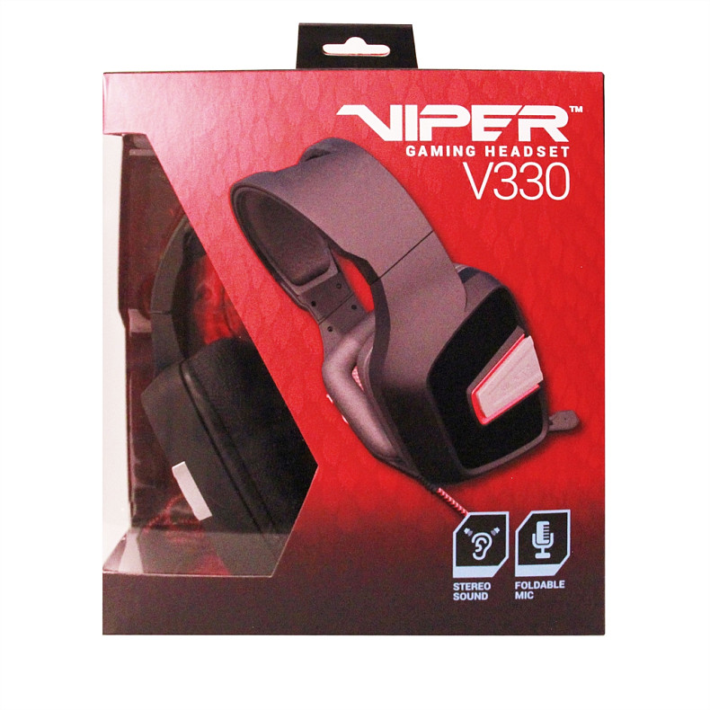 Гарнитура Patriot Viper V330 Stereo Gaming Headset Black (PV3302JMK)