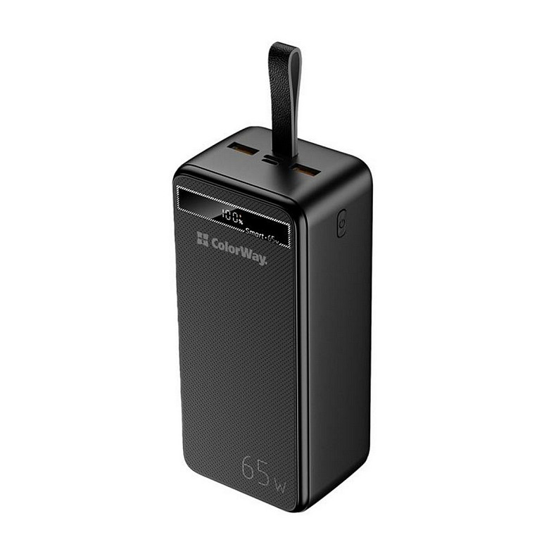 Универсальная мобильная батарея ColorWay Powerful 40000mAh Black (CW-PB400LPA4BK-PDD)