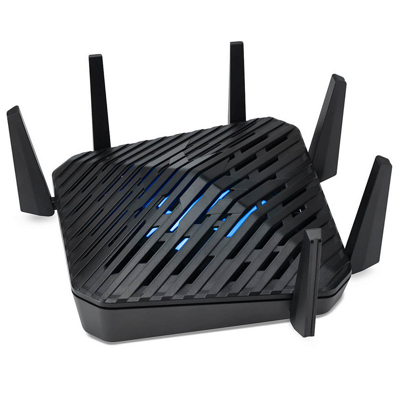 Wi-Fi роутер Acer Predator Connect W6 4xGE LAN 1x2.5GE WAN 1xUSB3.0 MU-MIMO Wi-Fi 6E gaming