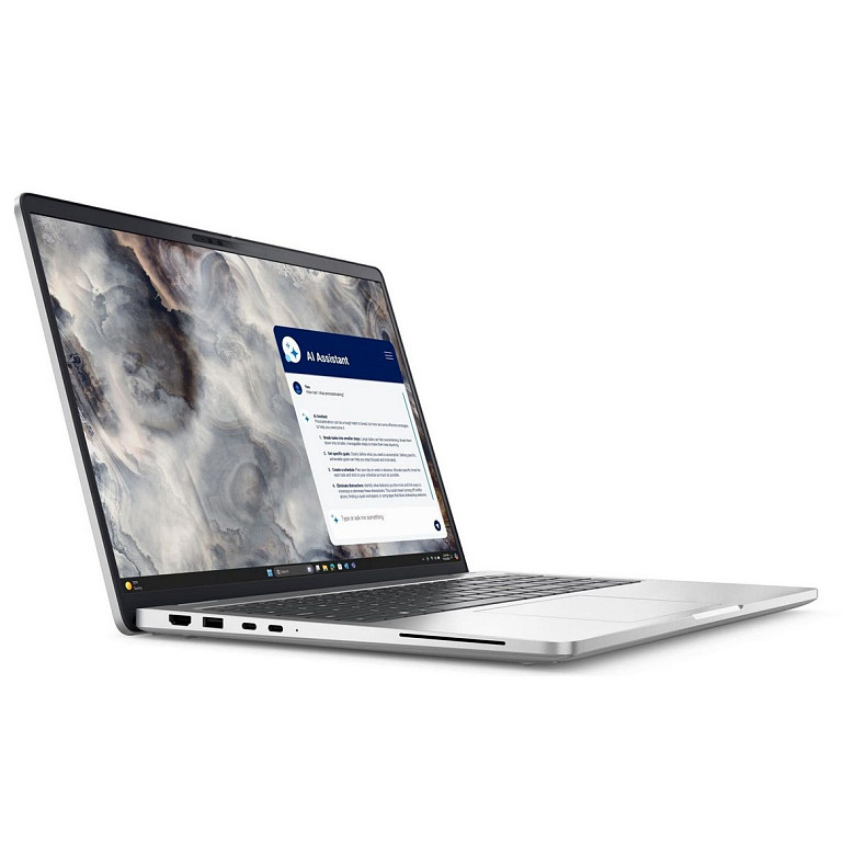 Ноутбук Dell Pro 16 Plus 16" FHD+ AG, Intel U5-235U, 32GB, F512GB, UMA, Lin, сріблястий