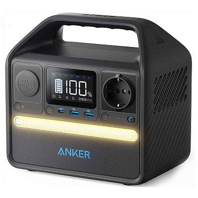 Зарядна станція ANKER 521 PowerHouse - 256Wh/AC 200W/60W 1xPD/2xUSB/1xCar/MPPT